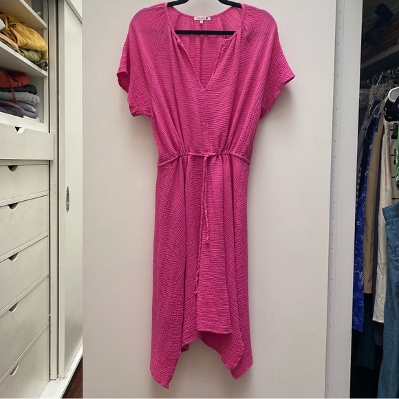 Sundry Dresses & Skirts - NWOT Sundry Handkerchief Hem Gauze Dress
